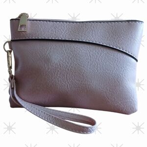 Stylish Light Pink‎ Wristlet Clutch